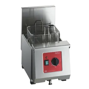 HS082-3PH FriFri Frita  6 Electric Countertop Fryer Single Tank Single Basket 4.6kW Three Phase