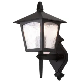 Ickenham Wall Up Lantern Black - ID638