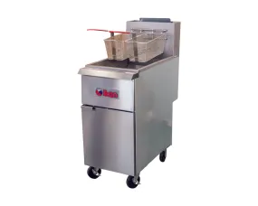 IKON - IGF-35/40, 15.5" Gas Fryer With 3 Burners 90,000 BTU