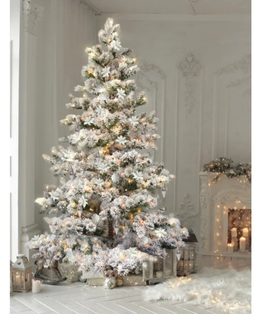 Indoor Commercial Snow Flocked Tree