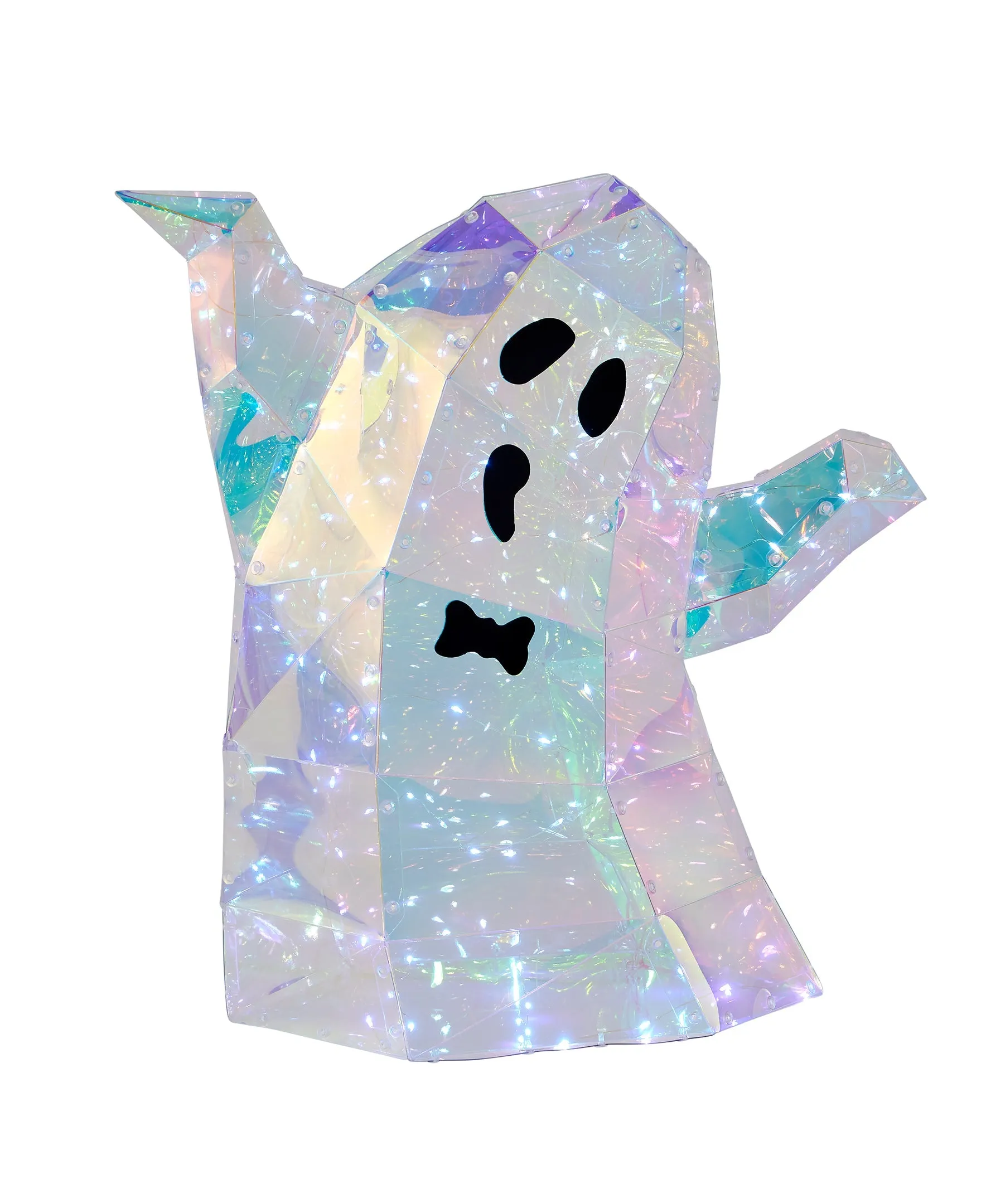 Iridescent Spooky Ghost II 16", LED lights