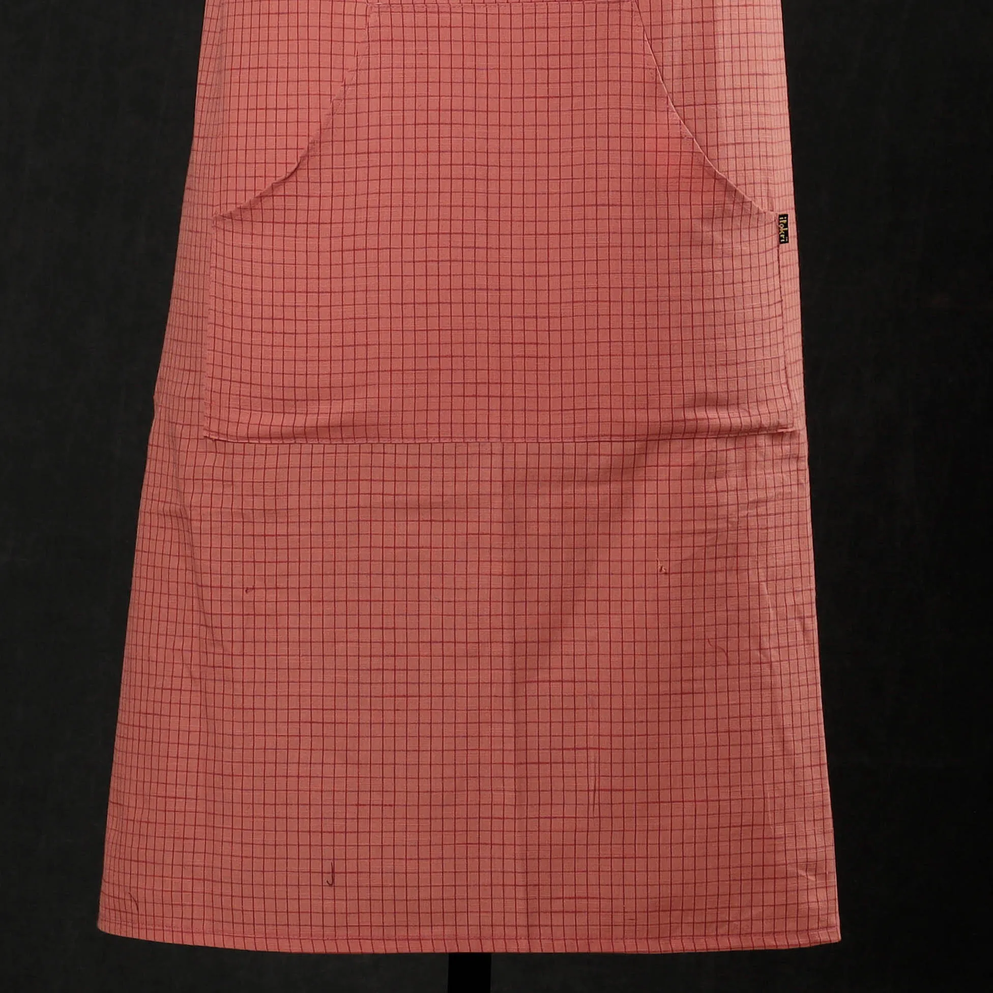 Jacquard Weaving Cotton Apron with Pocket