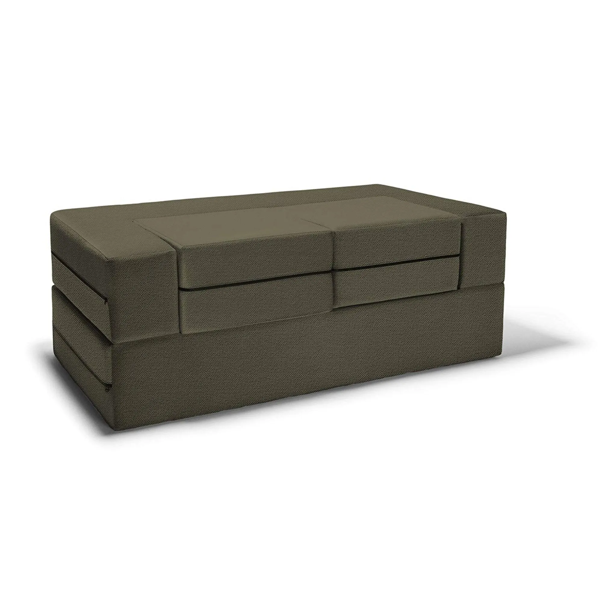 Jaxx Zipline Queen Convertible Sleeper Loveseat and Ottomans