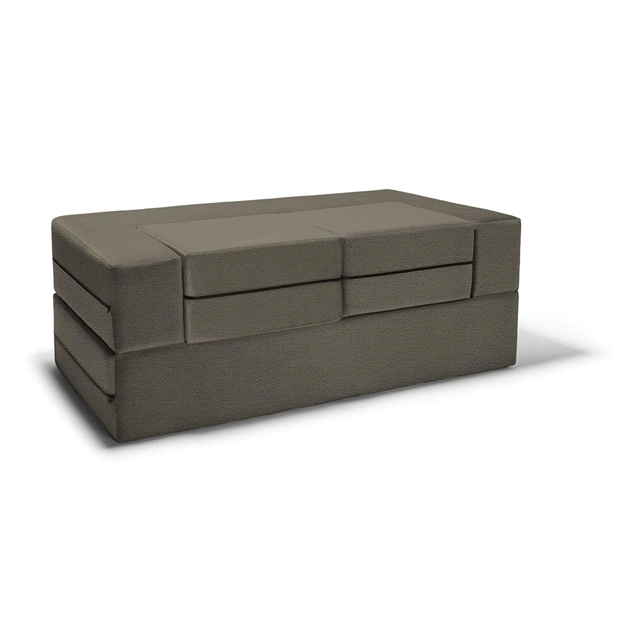 Jaxx Zipline Queen Convertible Sleeper Loveseat and Ottomans