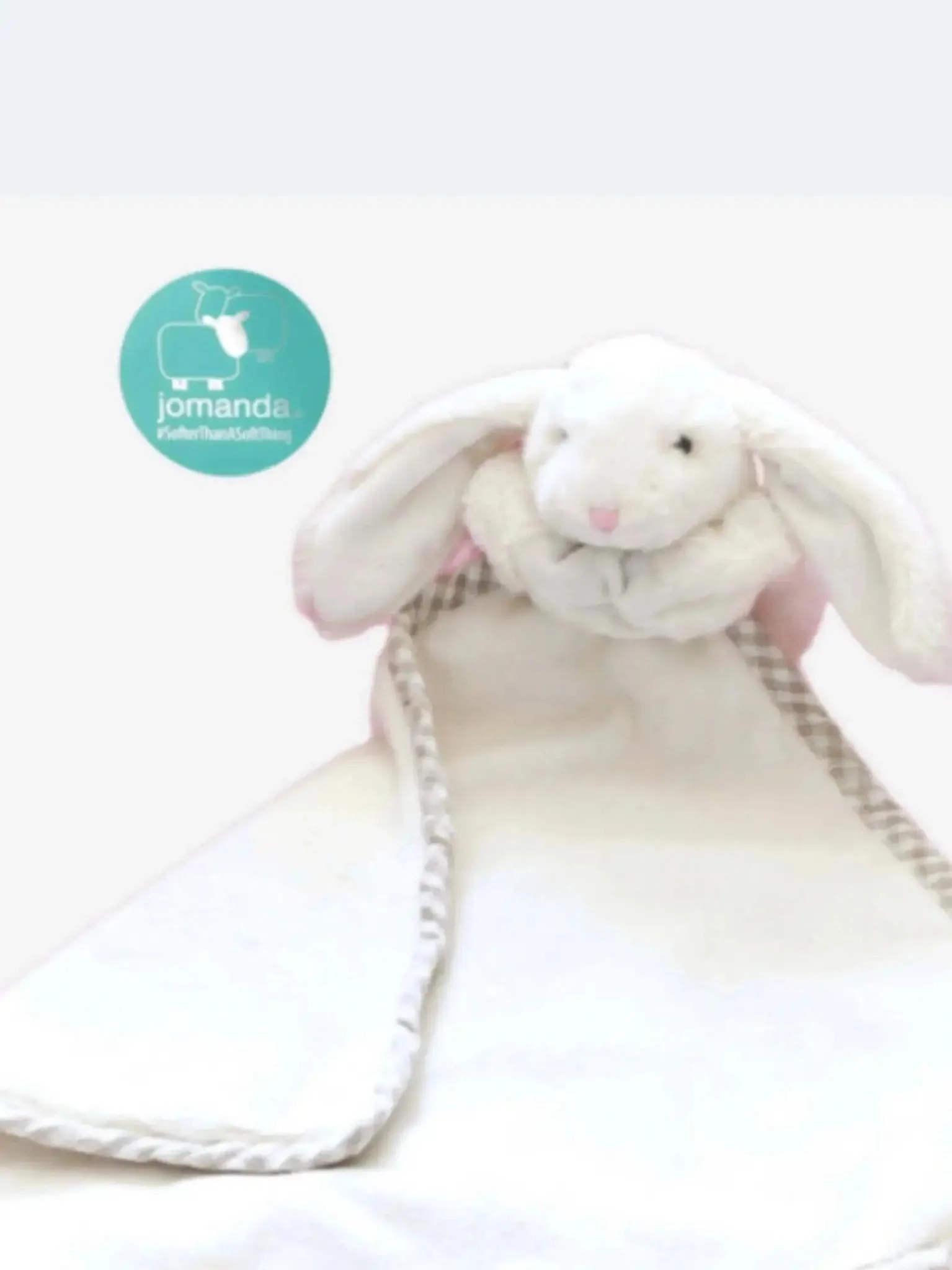 Jomanda Cream Bunny Toy Comforter