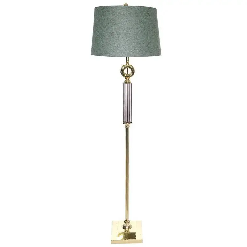 Kensington Antique Brass Floor Lamp 45 x 45 x 165cm