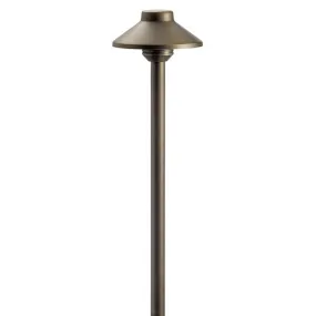 Kichler 15505CBR Stepped Dome Path Light