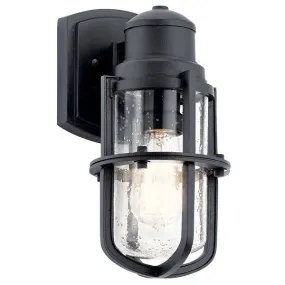 Kichler 49857BKT Suri 11" 1 Light Wall Lantern Textured Black