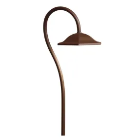 Kichler LED Shepherd's Crook Path Light, Updated LED Lamp Style