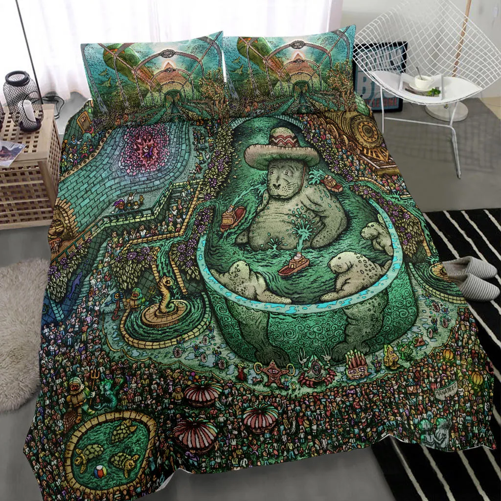 King Manatee | Bedding Set | James Fletcher