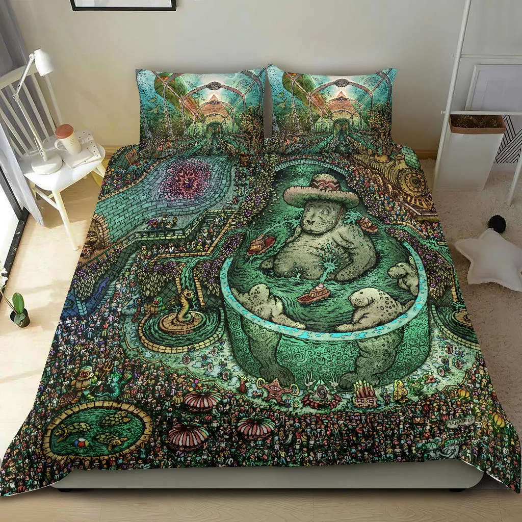 King Manatee | Bedding Set | James Fletcher