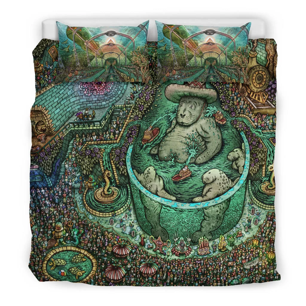 King Manatee | Bedding Set | James Fletcher