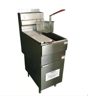 KK Cooking G120T 2 x 9 Ltr Twin Tank Gas Fryer