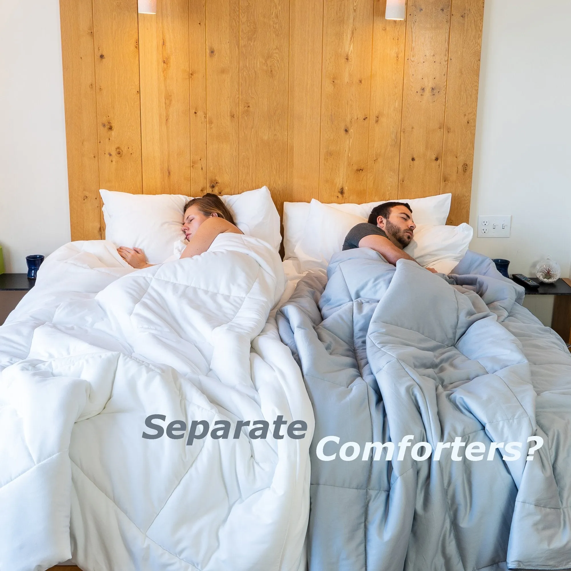 Komforte Dual Zone Couple's Comforter