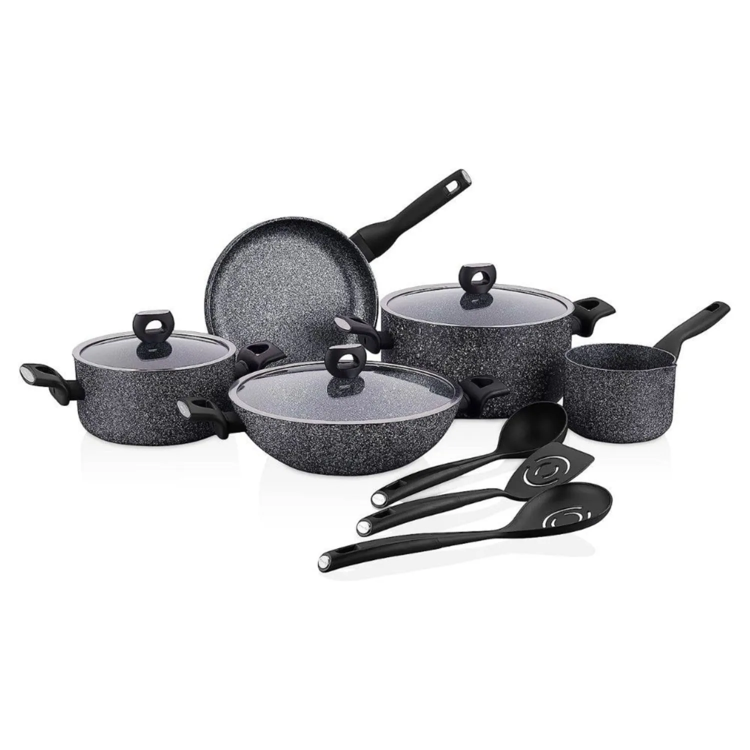 Korkmaz Nora Plus 11 Pcs Induction Base Cookware Set