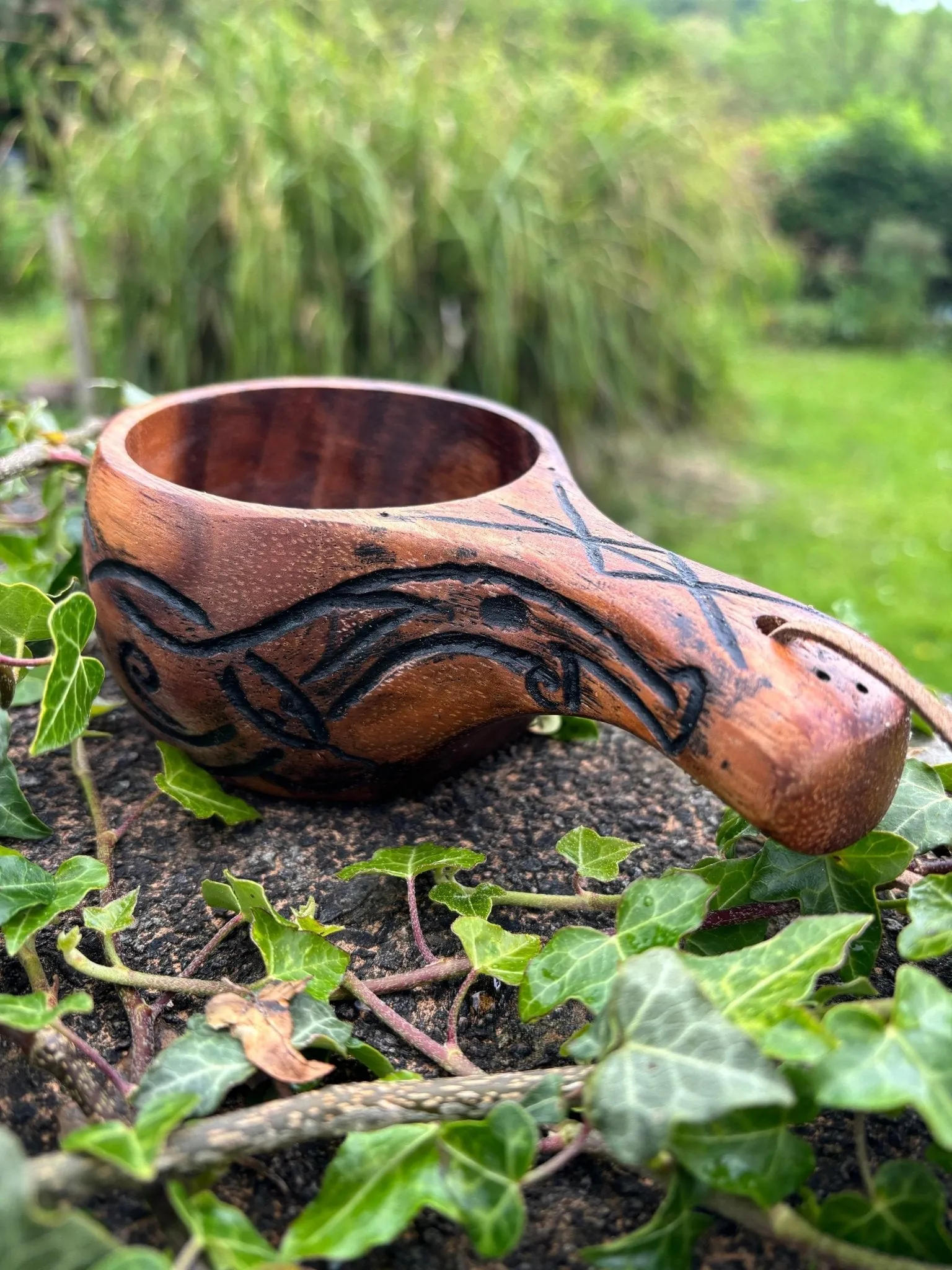 Kuksa, Nordic Wooden Mug - Birch