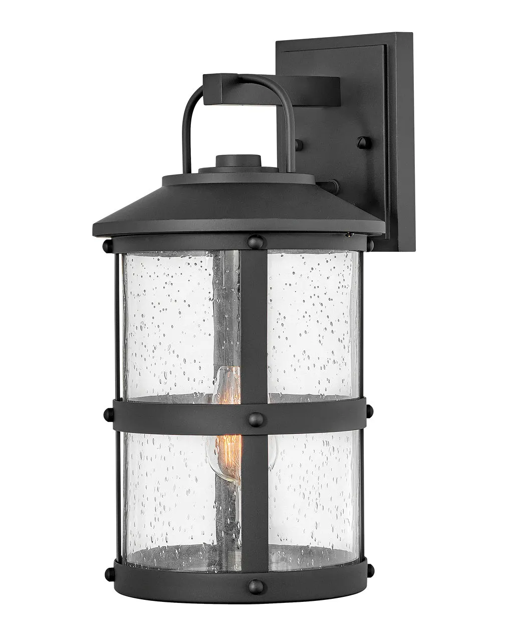 Lakehouse LED Outdoor Wall Mount in Black