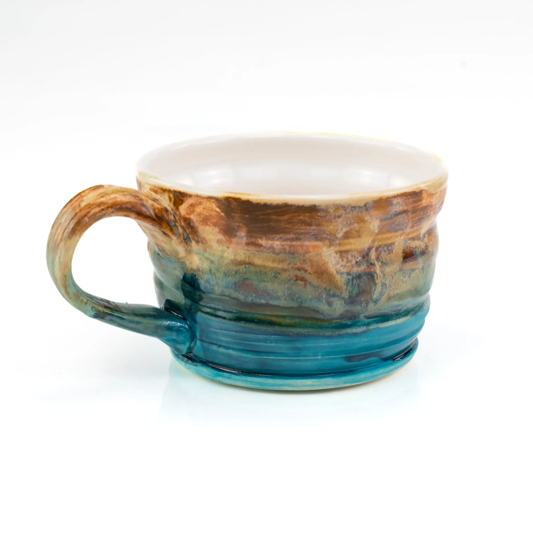 Latte / Cappuccino Mug 12 oz - Ocean Sunset