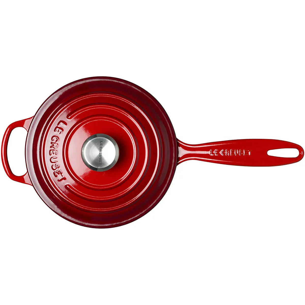 Le Creuset 1.75 qt. Signature Saucepan - Cerise