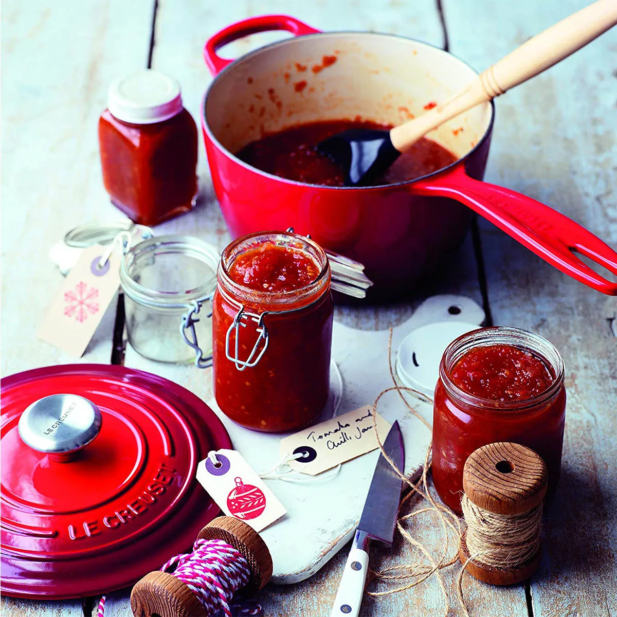 Le Creuset 1.75 qt. Signature Saucepan - Cerise