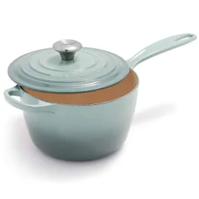 Le Creuset 2.25-Quart Signature Saucepan - Sea Salt