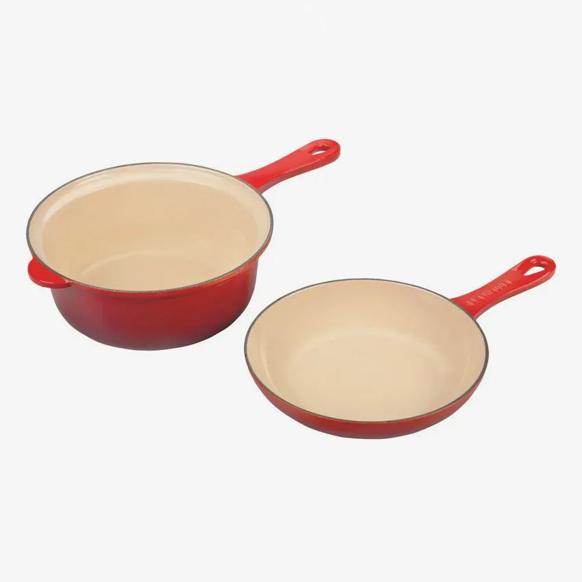 Le Creuset | Cast Iron Signature 2-in-1 Pan