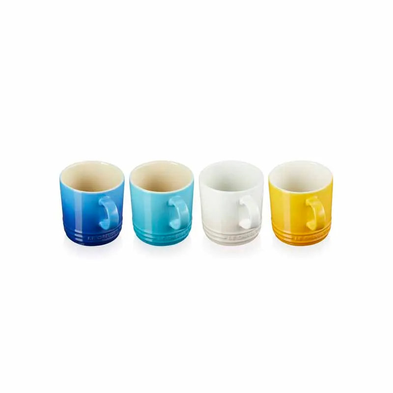 Le Creuset Riviera Mugs 0.35L (Set of 4)