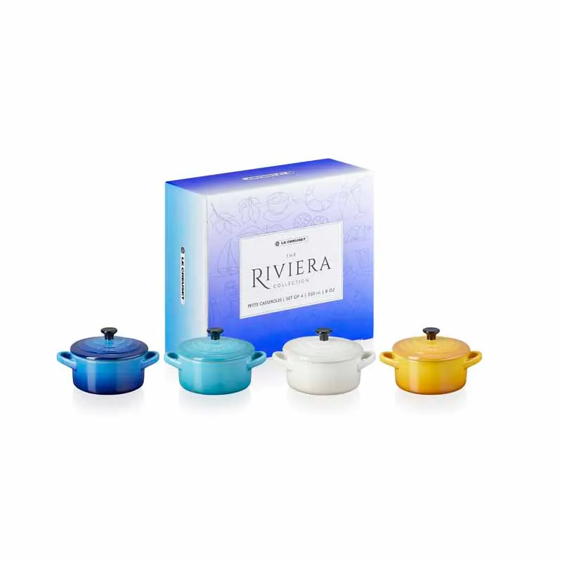 Le Creuset Riviera Petite Casseroles (Set of 4)