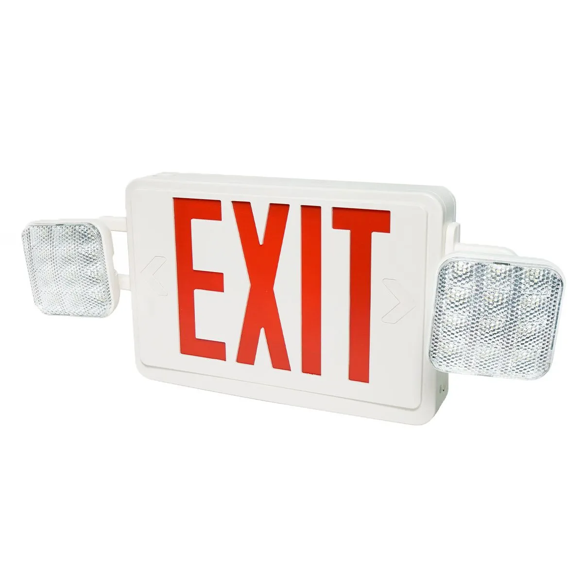 LED Exit Sign/Emergency Light Combo