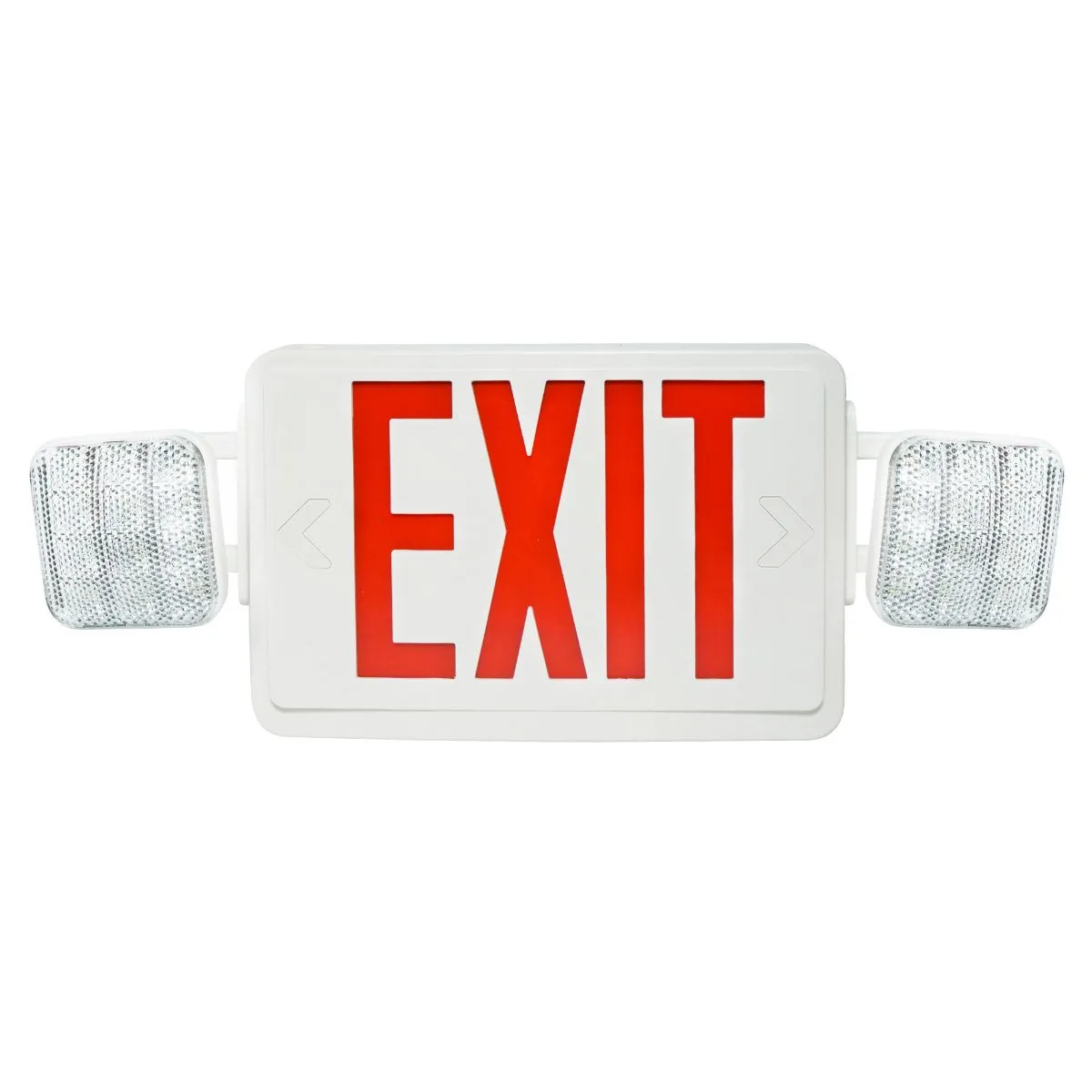 LED Exit Sign/Emergency Light Combo