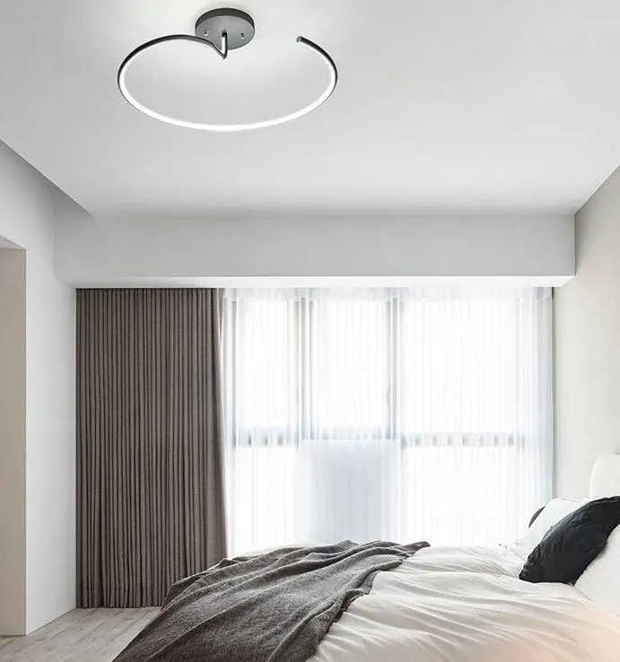 LED Modern Rope with Circle Ceiling Light Series 2