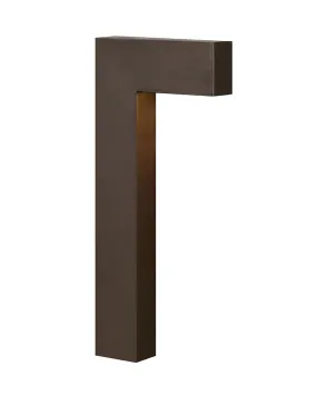 LED Path Light from the Atlantis Collection in Bronze Finish by Hinkley