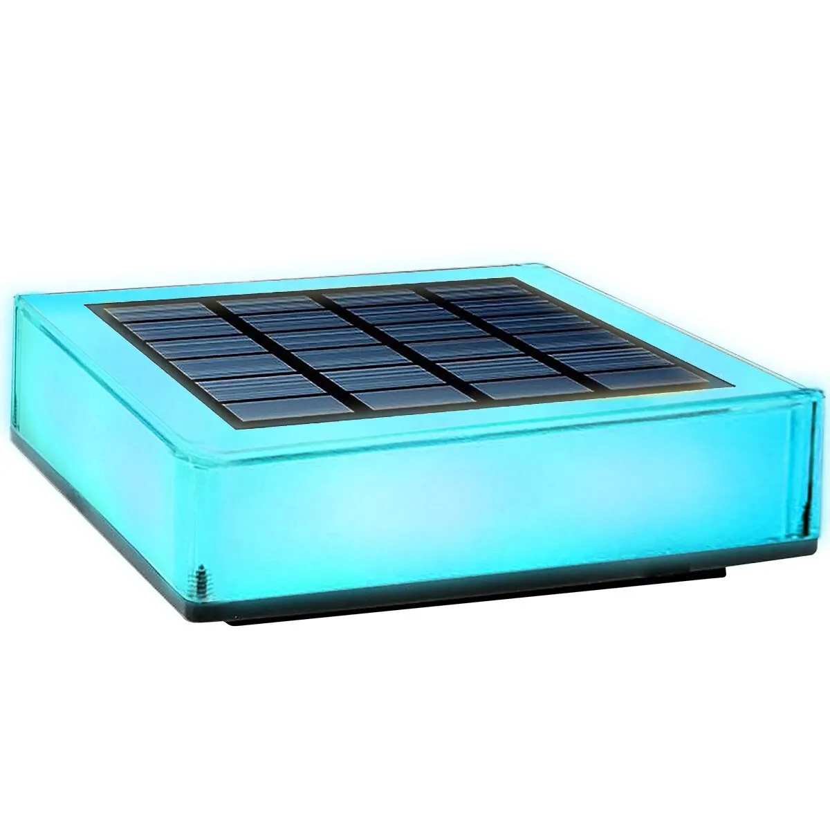 LED Solar Pillar Lantern: Colorful, Waterproof Lighting for Gazebos and Gardens