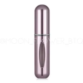 Light Pink Metallic Refillable Perfume Spray Atomizer