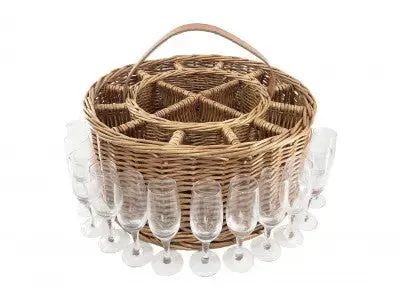 LIGHT STEAMED GARDEN PARTY BASKET