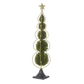 Lit Topiary Tree, 80cm