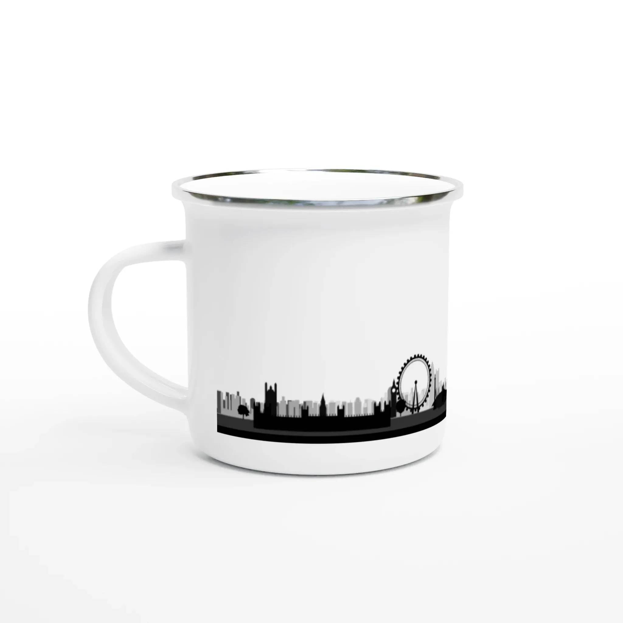 London City Skyline | Enamel Mug | Iconic Souvenir