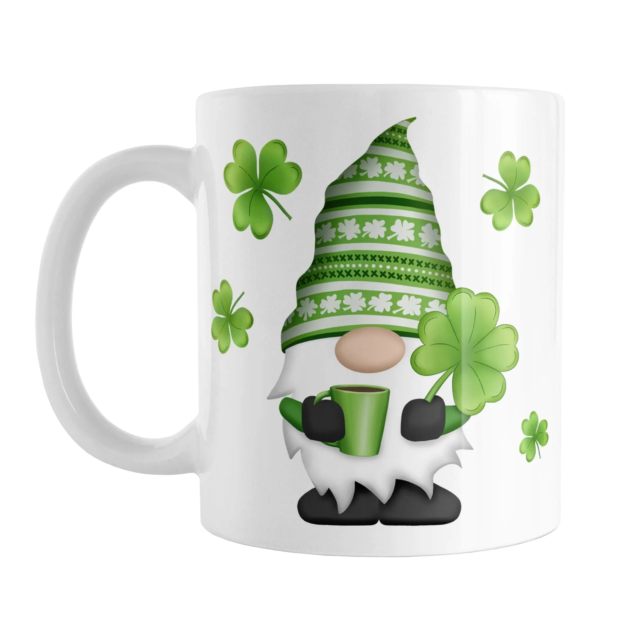 Lucky Clover Gnome Mug