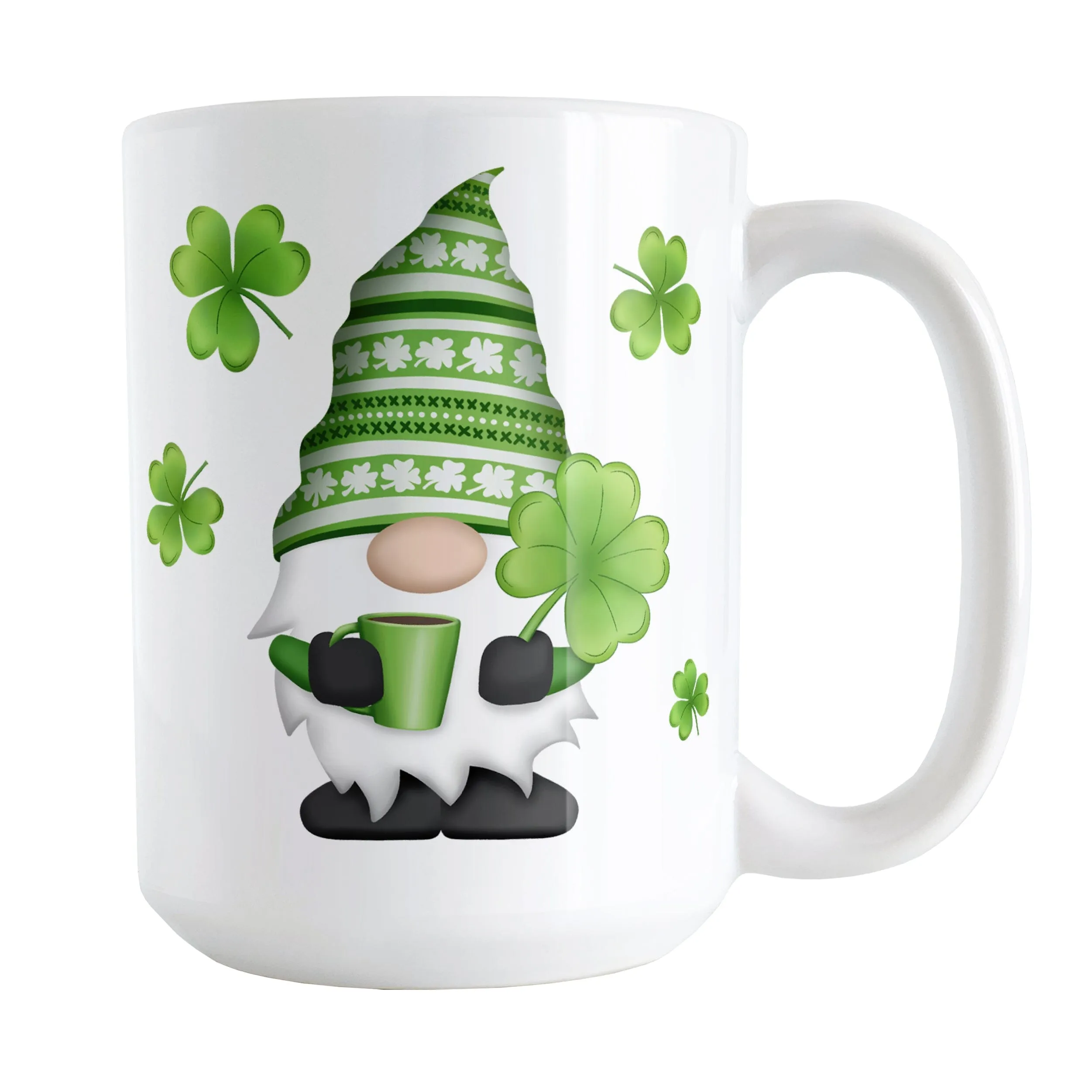 Lucky Clover Gnome Mug