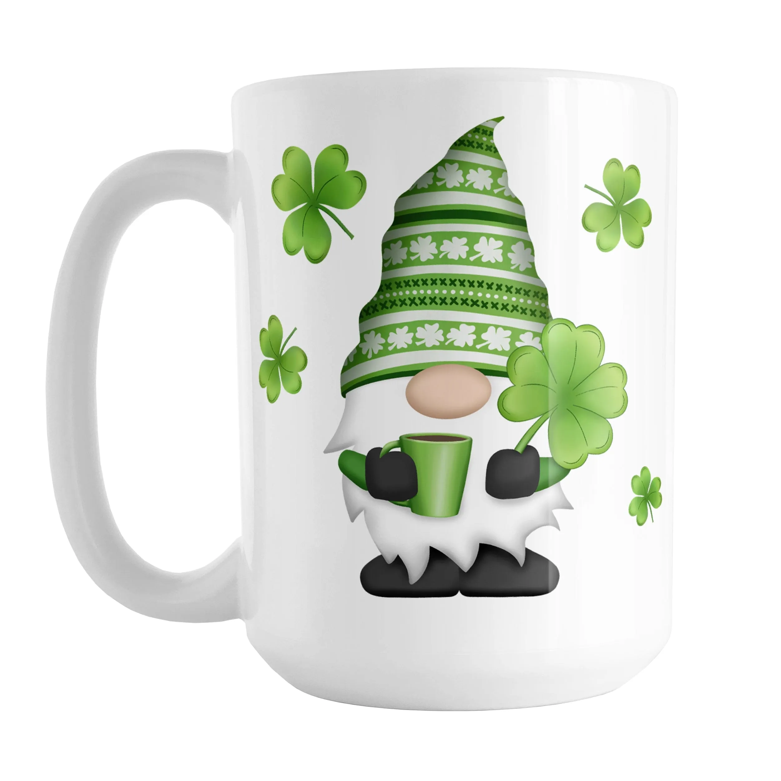 Lucky Clover Gnome Mug