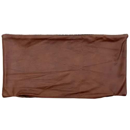 Lumbar Pillow Cover - Brown & Black Brindle Cowhide - 24" x 12" (LPILC070)