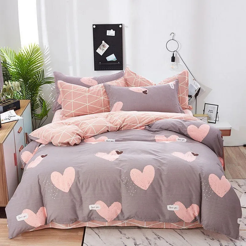 Luxury 100% Cotton Duvet Cover Set