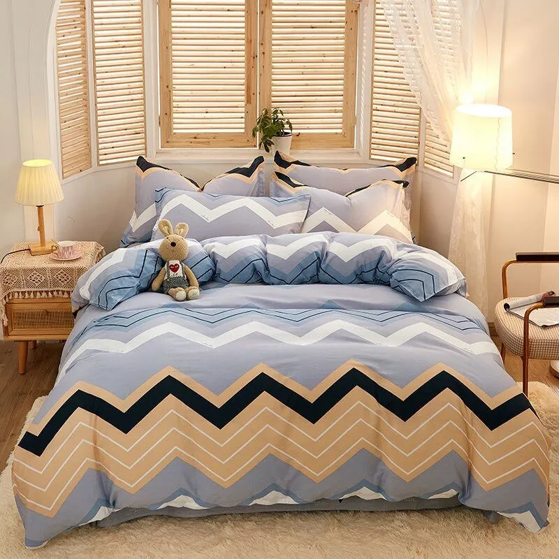 Luxury 100% Cotton Duvet Cover Set