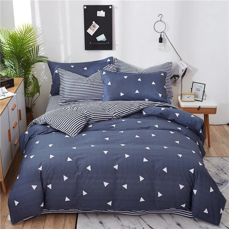 Luxury 100% Cotton Duvet Cover Set