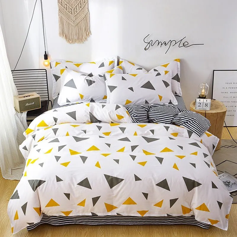 Luxury 100% Cotton Duvet Cover Set