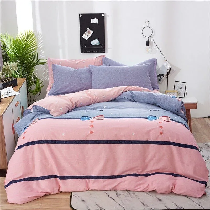 Luxury 100% Cotton Duvet Cover Set