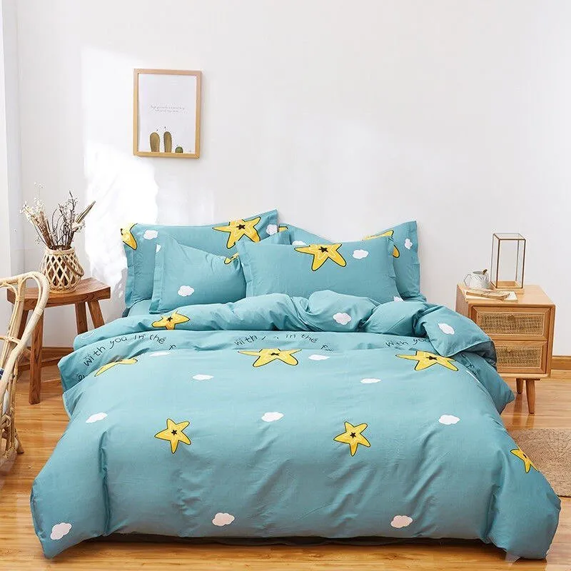 Luxury 100% Cotton Duvet Cover Set