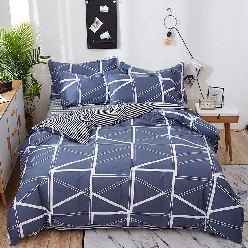 Luxury 100% Cotton Duvet Cover Set