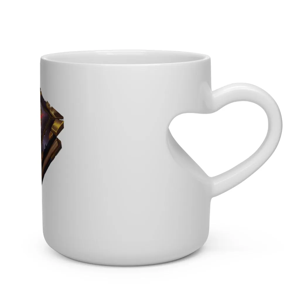 Magic Book Heart Shape Mug