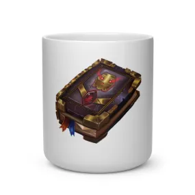 Magic Book Heart Shape Mug